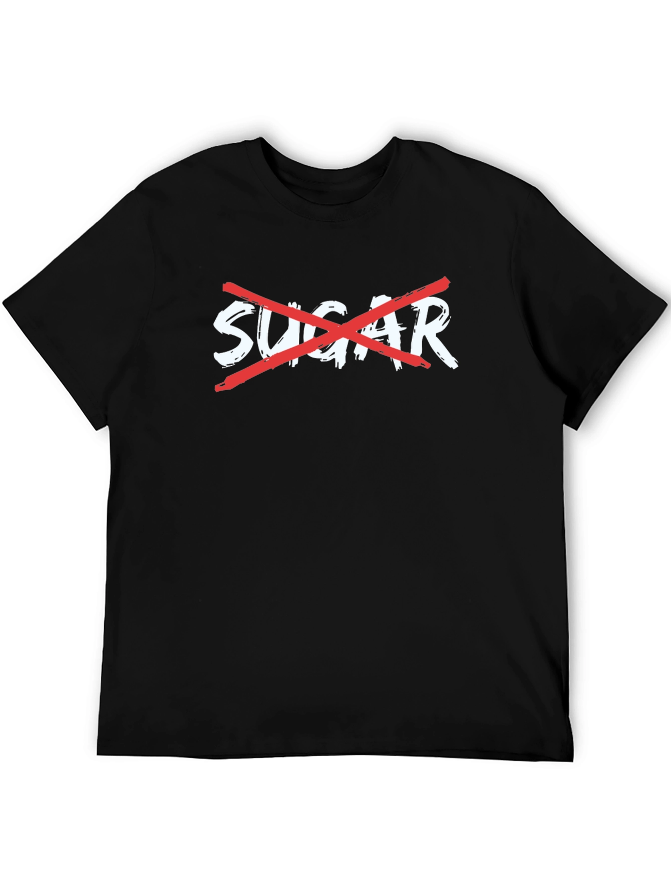 No Sugar Graphic Tee - Black T-Shirt