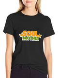 Soul Brother Graphic T-Shirt - Black Cotton Tee