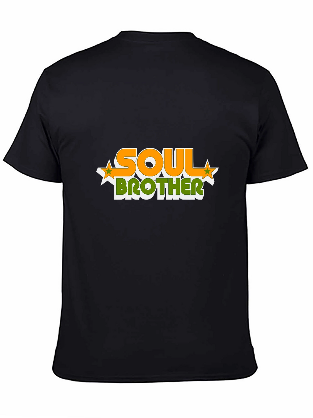 Soul Brother Graphic T-Shirt - Black Cotton Tee