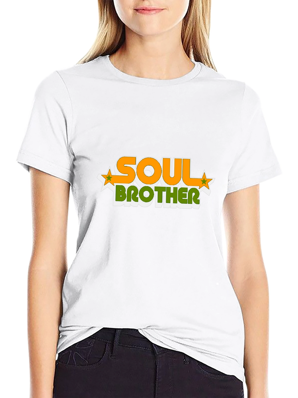 Soul Brother Graphic T-Shirt - Black Cotton Tee