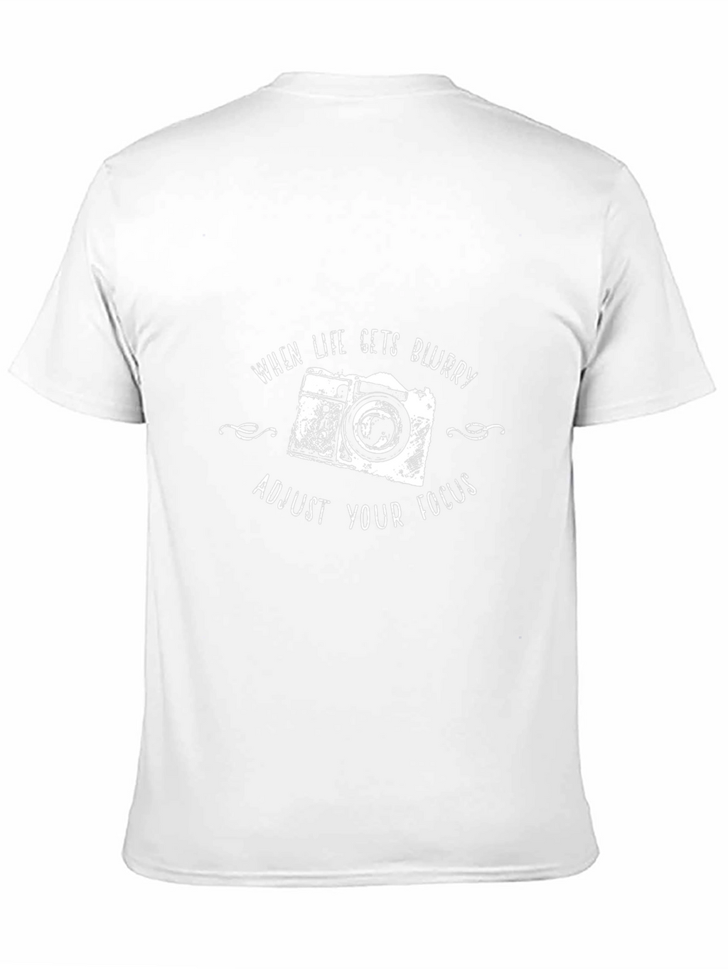 Adjust Your Focus Graphic Tee - Camera Lover T-Shirt