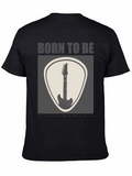 Born to Be Guitar Black T-Shirt