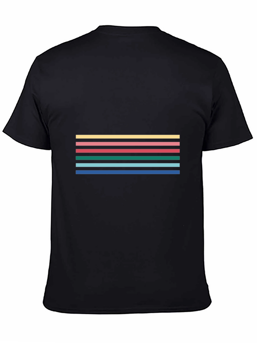 Striped Graphic Tee - Casual Comfort