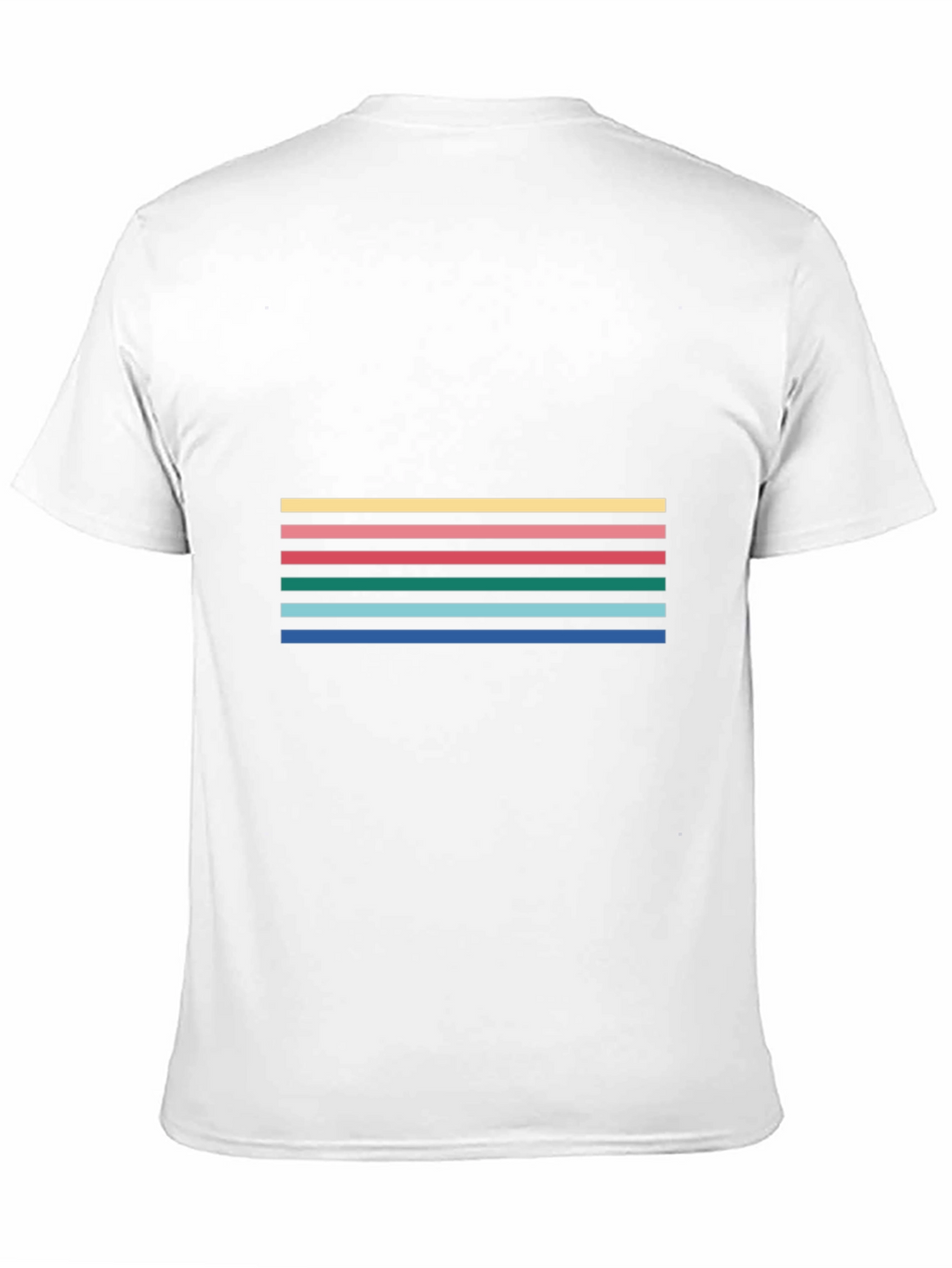 Striped Graphic Tee - Casual Comfort