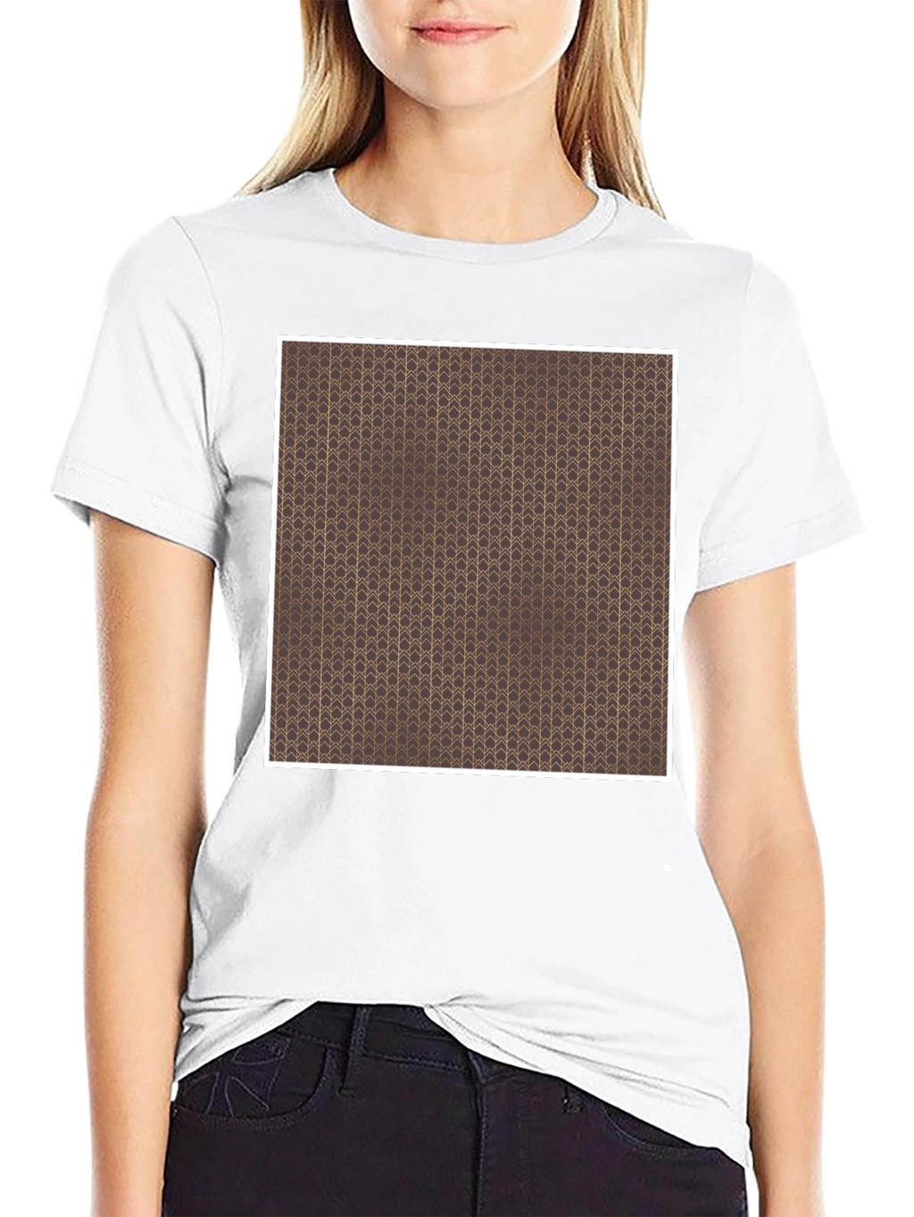 Geometric Pattern Tee - Stylish Everyday Wear
