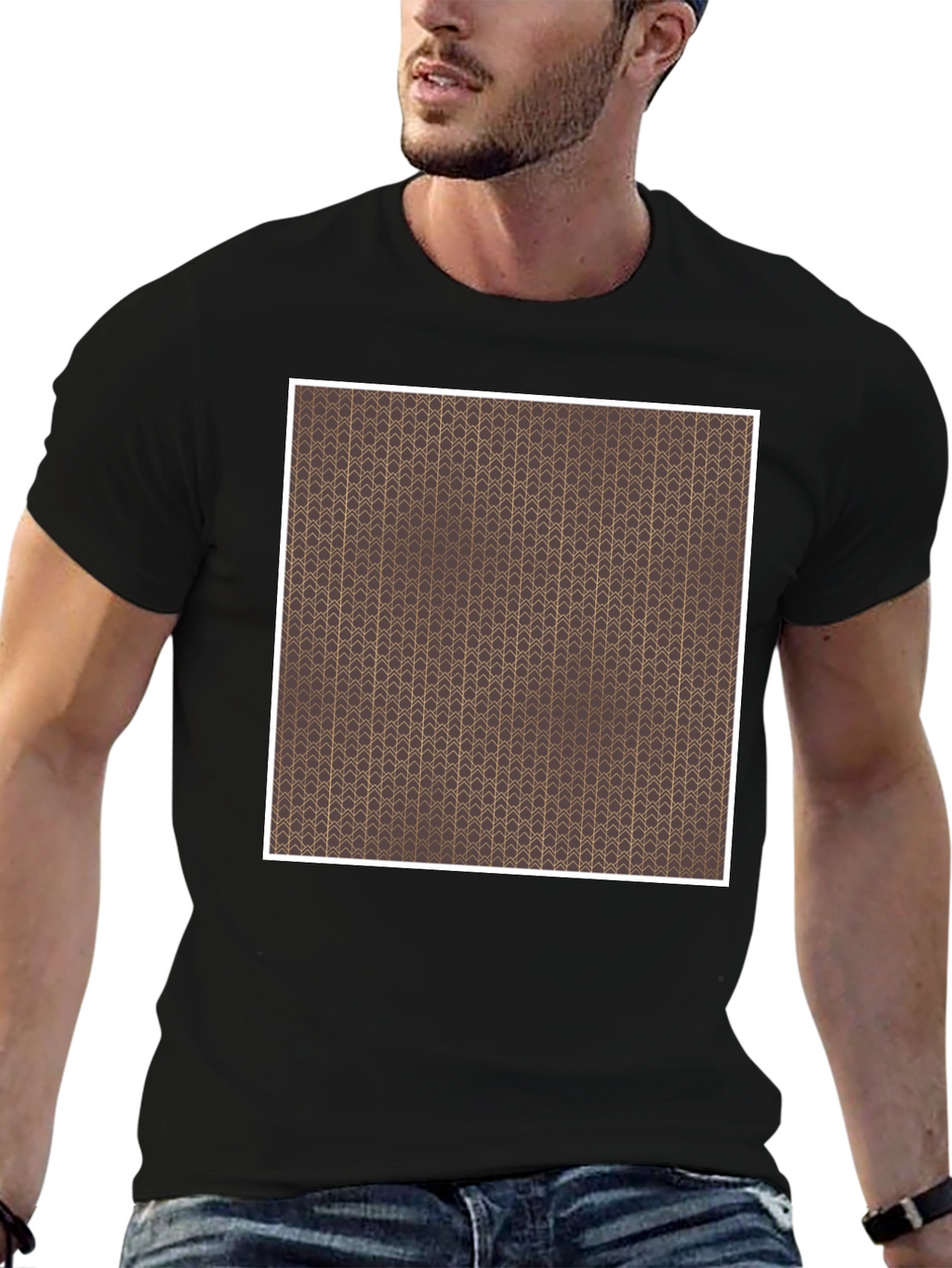 Geometric Pattern Tee - Stylish Everyday Wear
