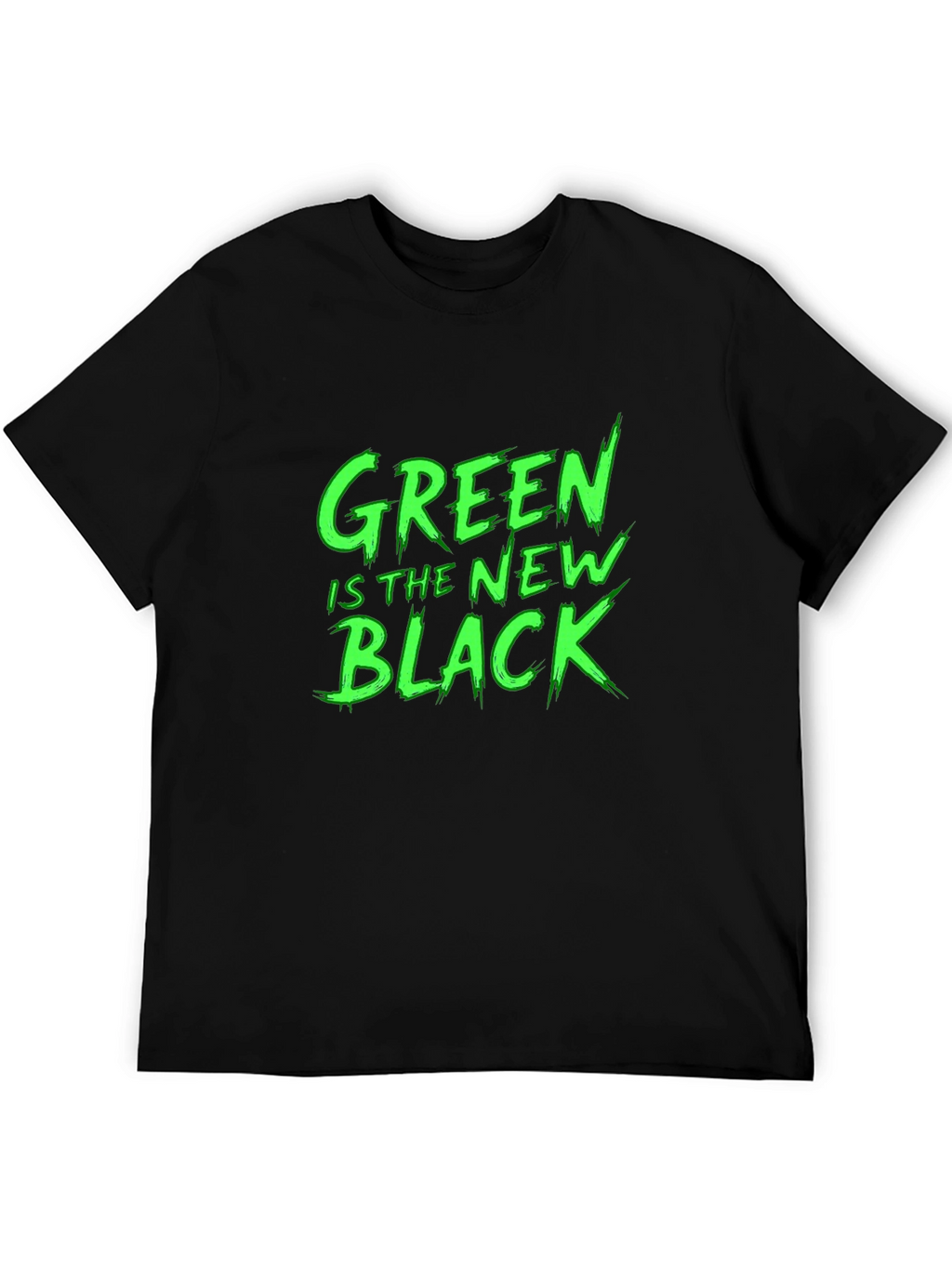 Green Is The New Black Graphic T-Shirt
