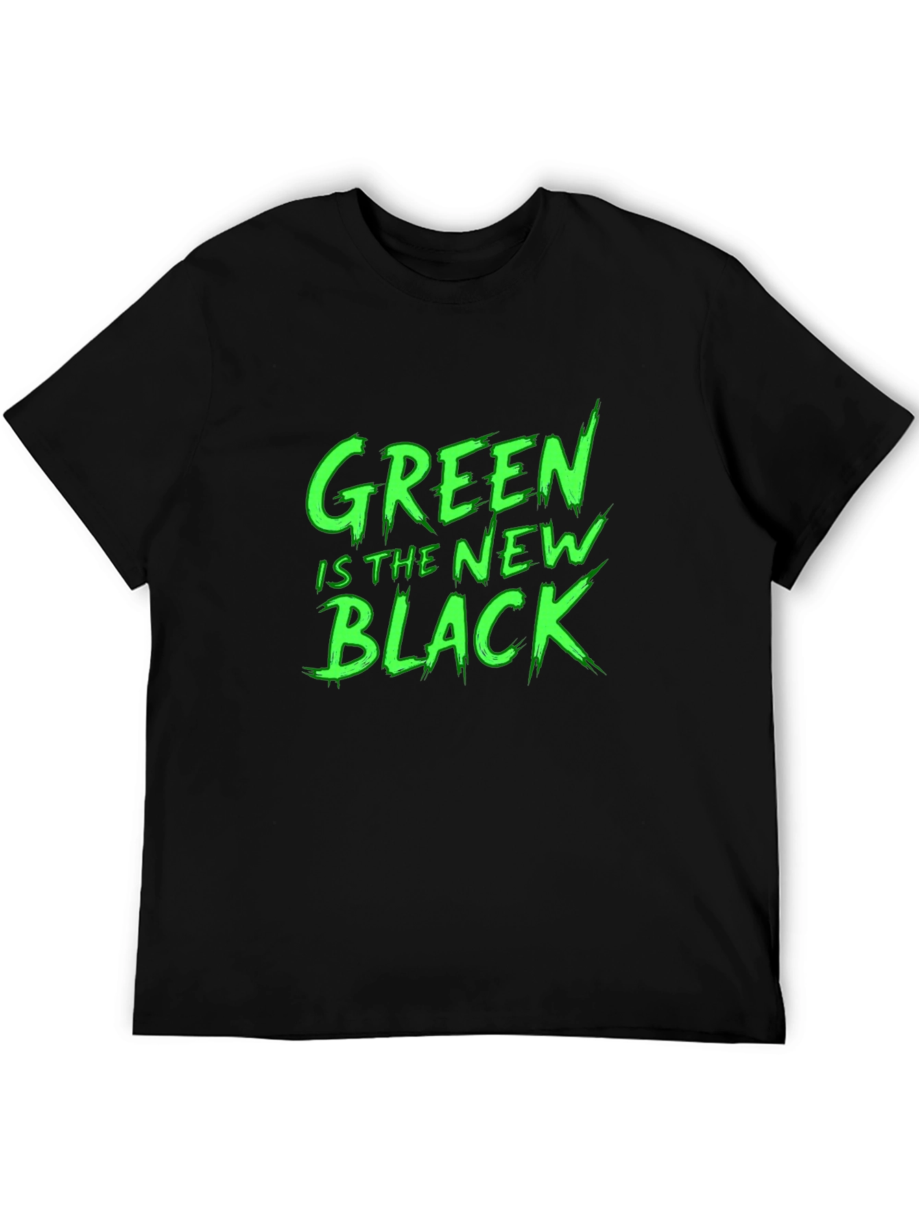 Green Is The New Black Graphic T-Shirt