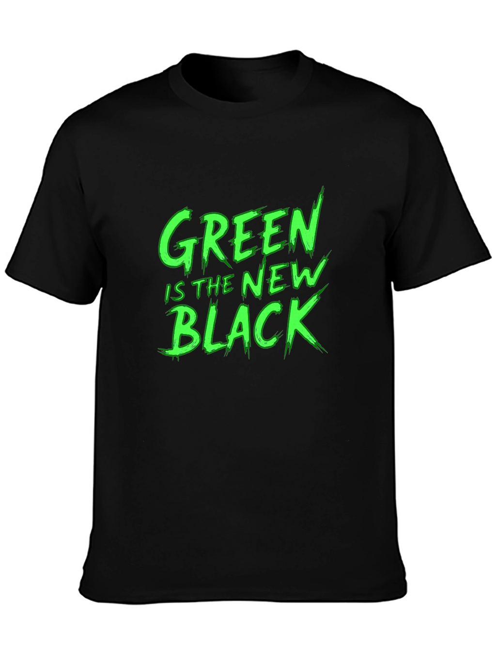 Green Is The New Black Graphic T-Shirt