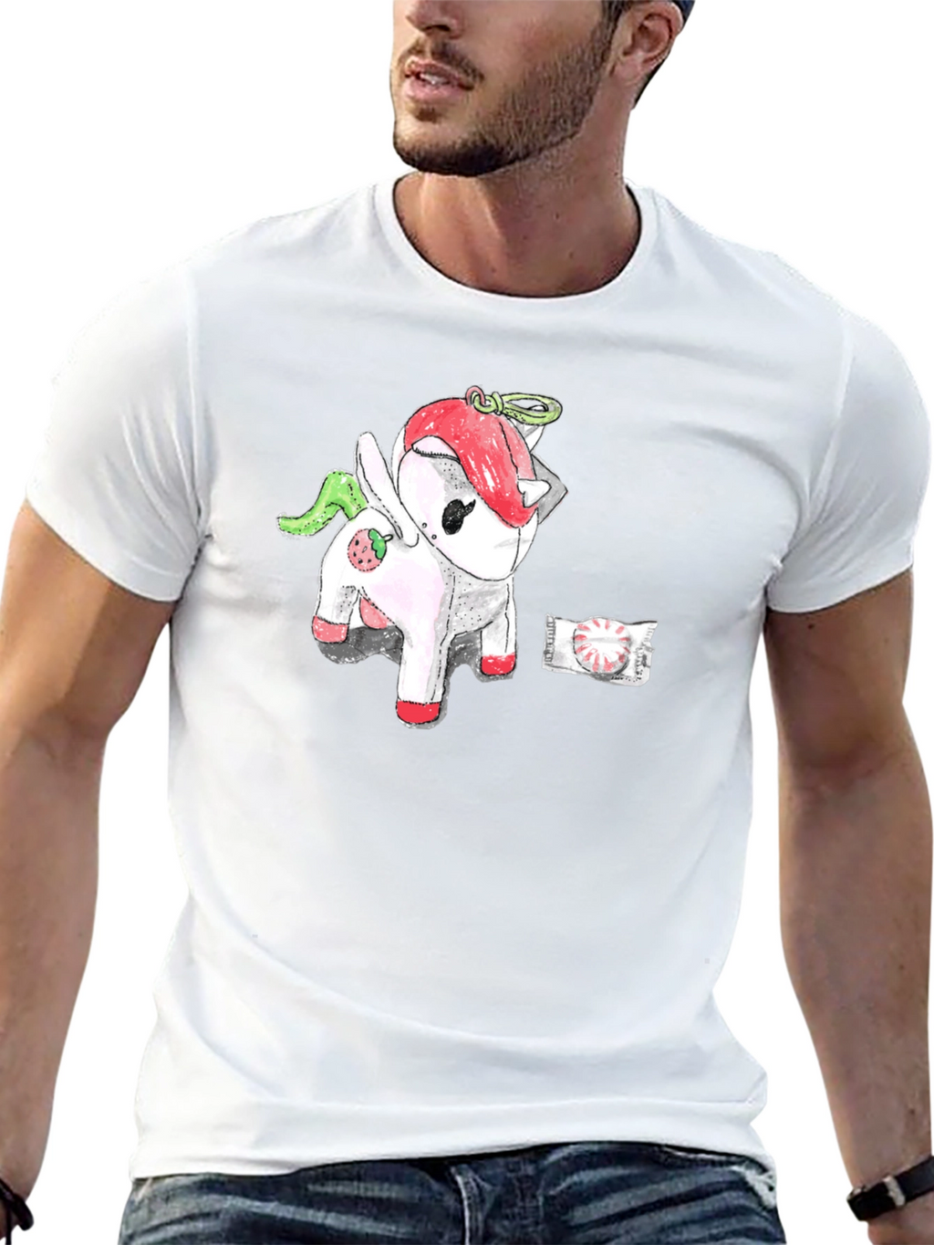 Whimsical Strawberry Unicorn T-Shirt