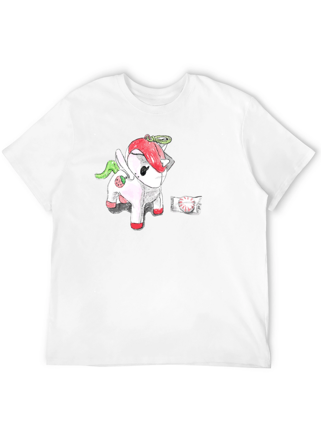 Whimsical Strawberry Unicorn T-Shirt