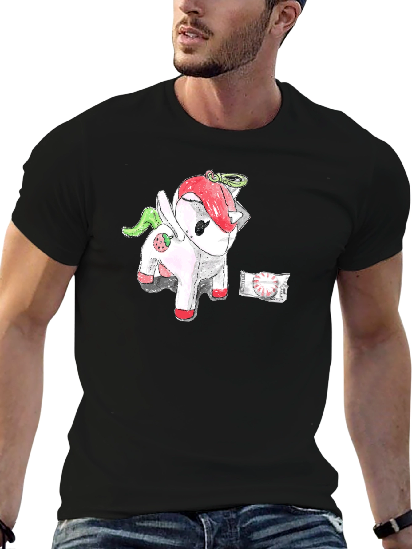 Whimsical Strawberry Unicorn T-Shirt