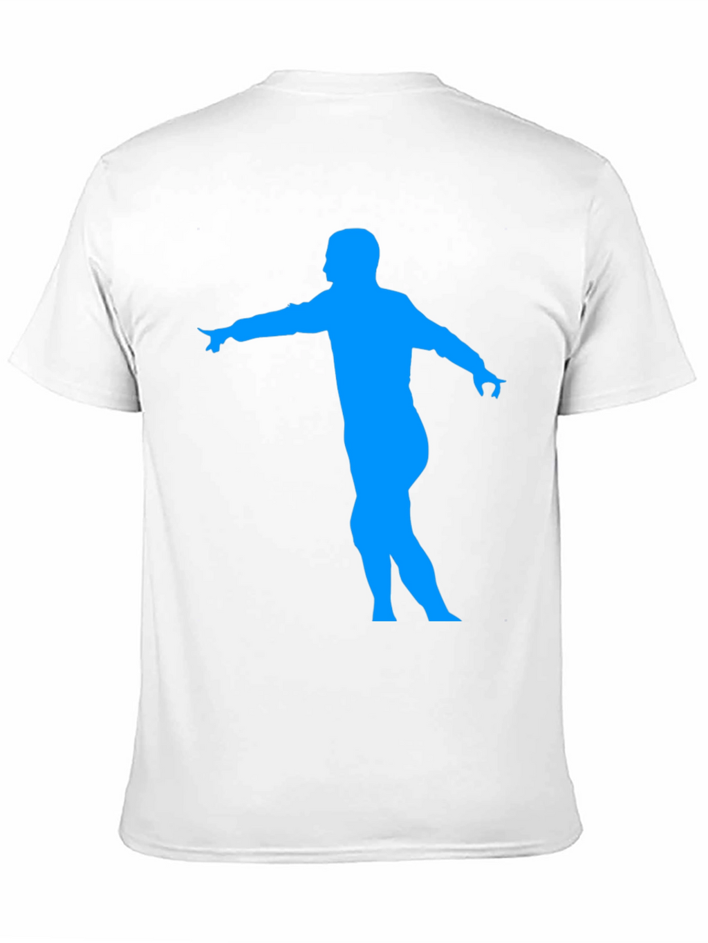 Dancing Man Graphic Tee - Black