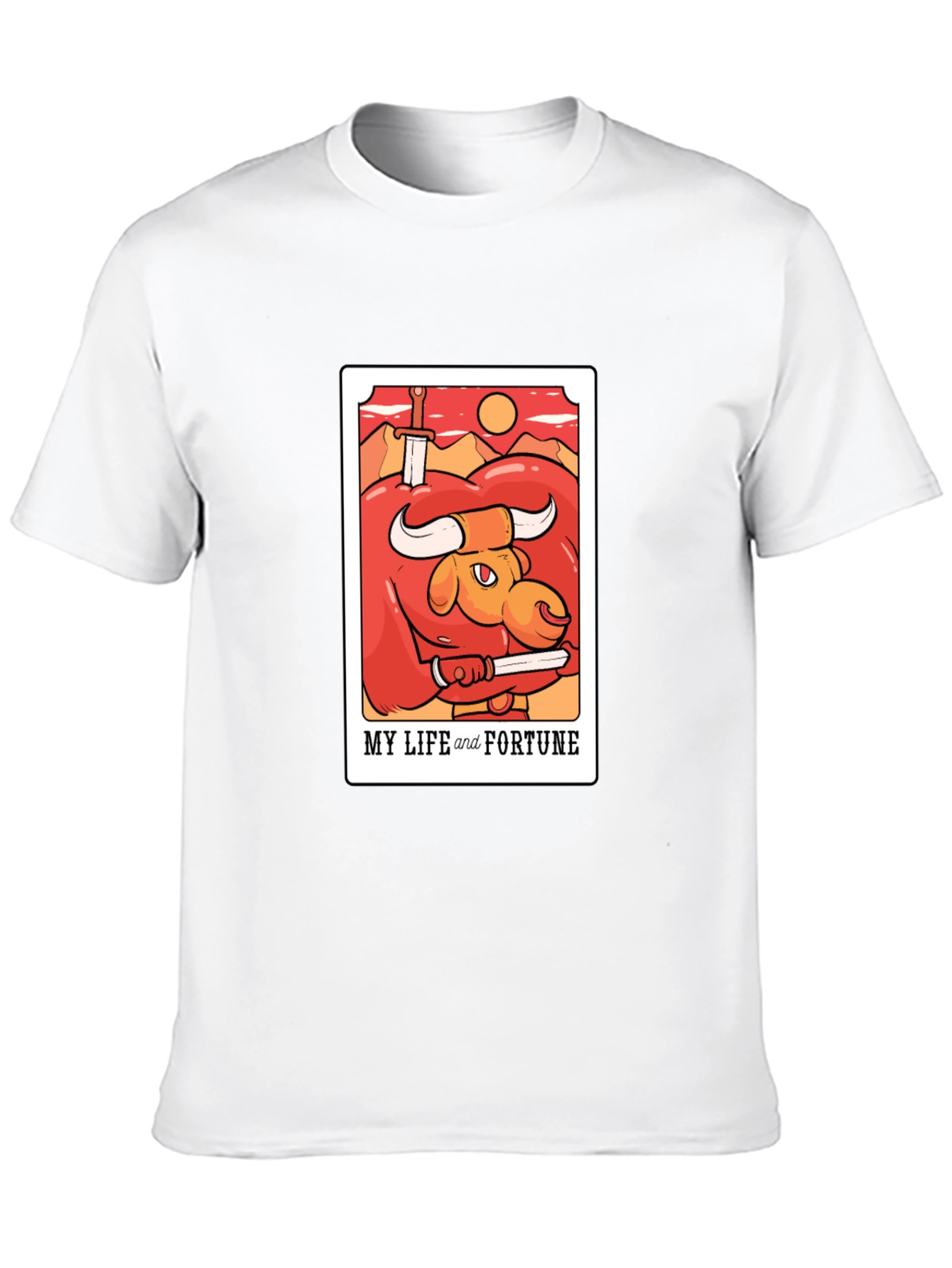 My Life and Fortune Bull Graphic T-Shirt
