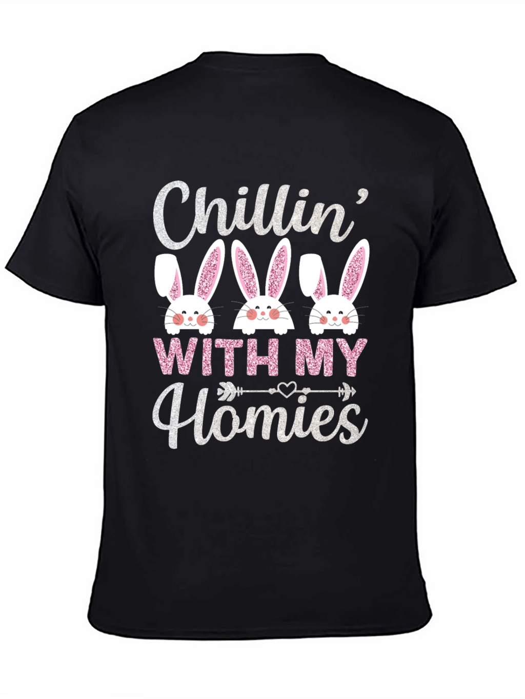 Chillin With My Homies Easter Bunny T-Shirt