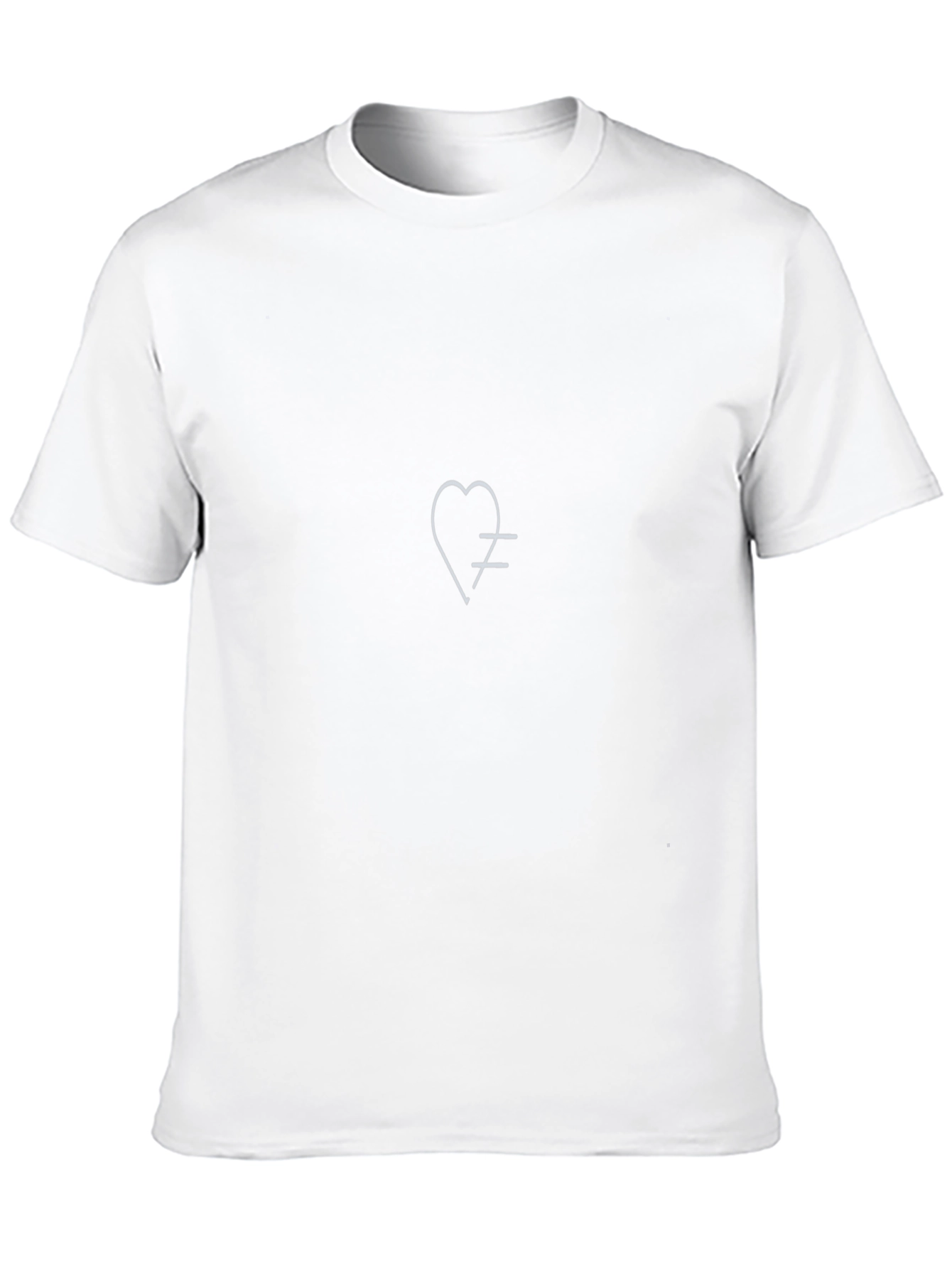 Heart Equality Graphic Tee - Mens Black T-Shirt