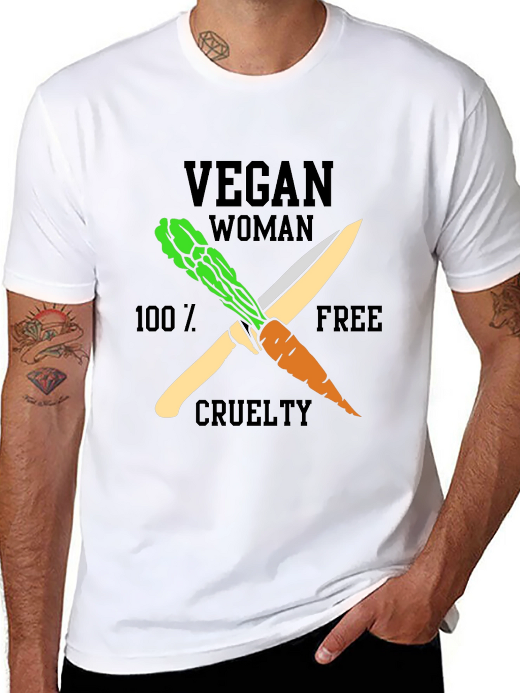 Vegan Woman Cruelty-Free T-Shirt