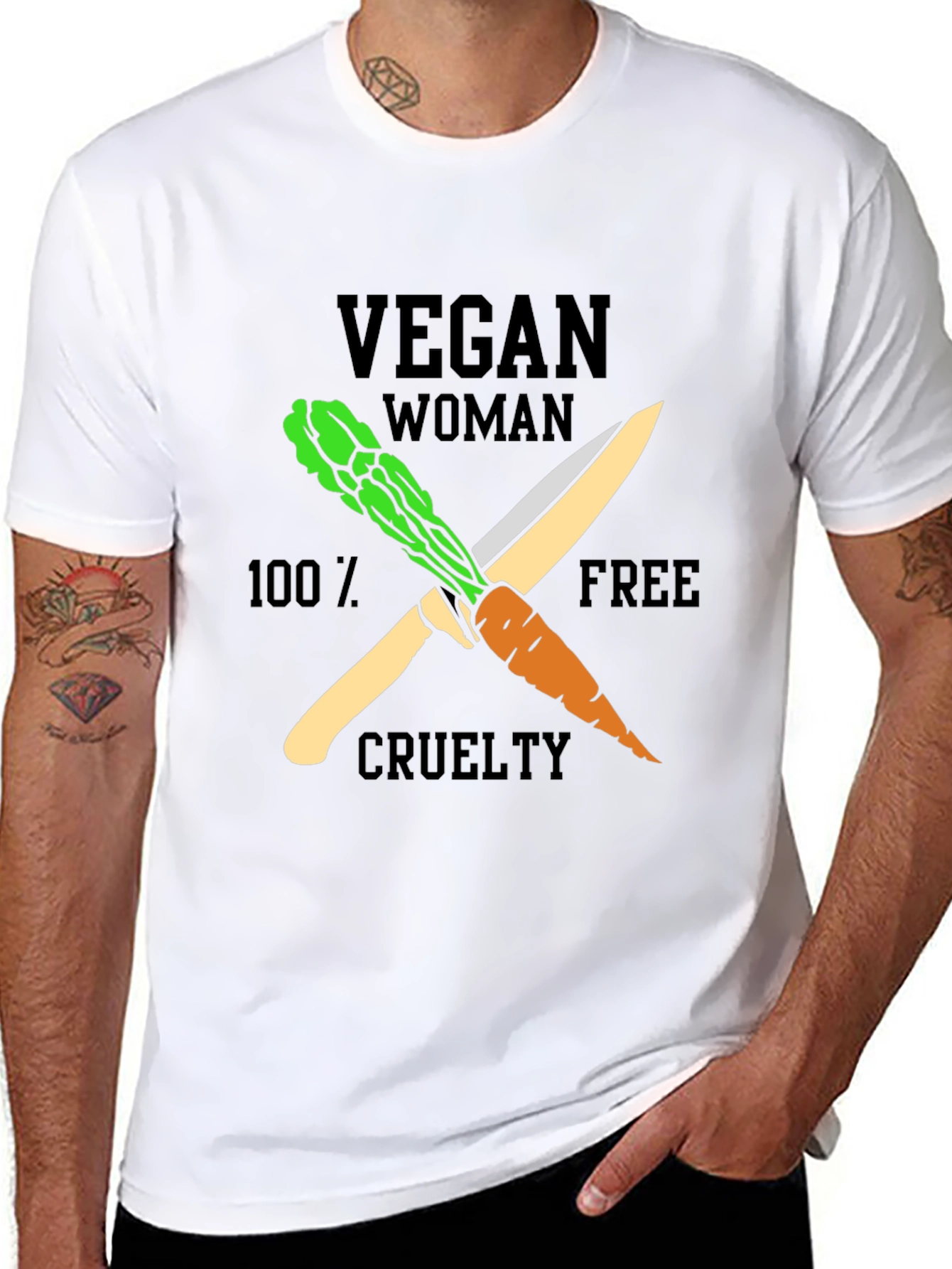Vegan Woman Cruelty-Free T-Shirt