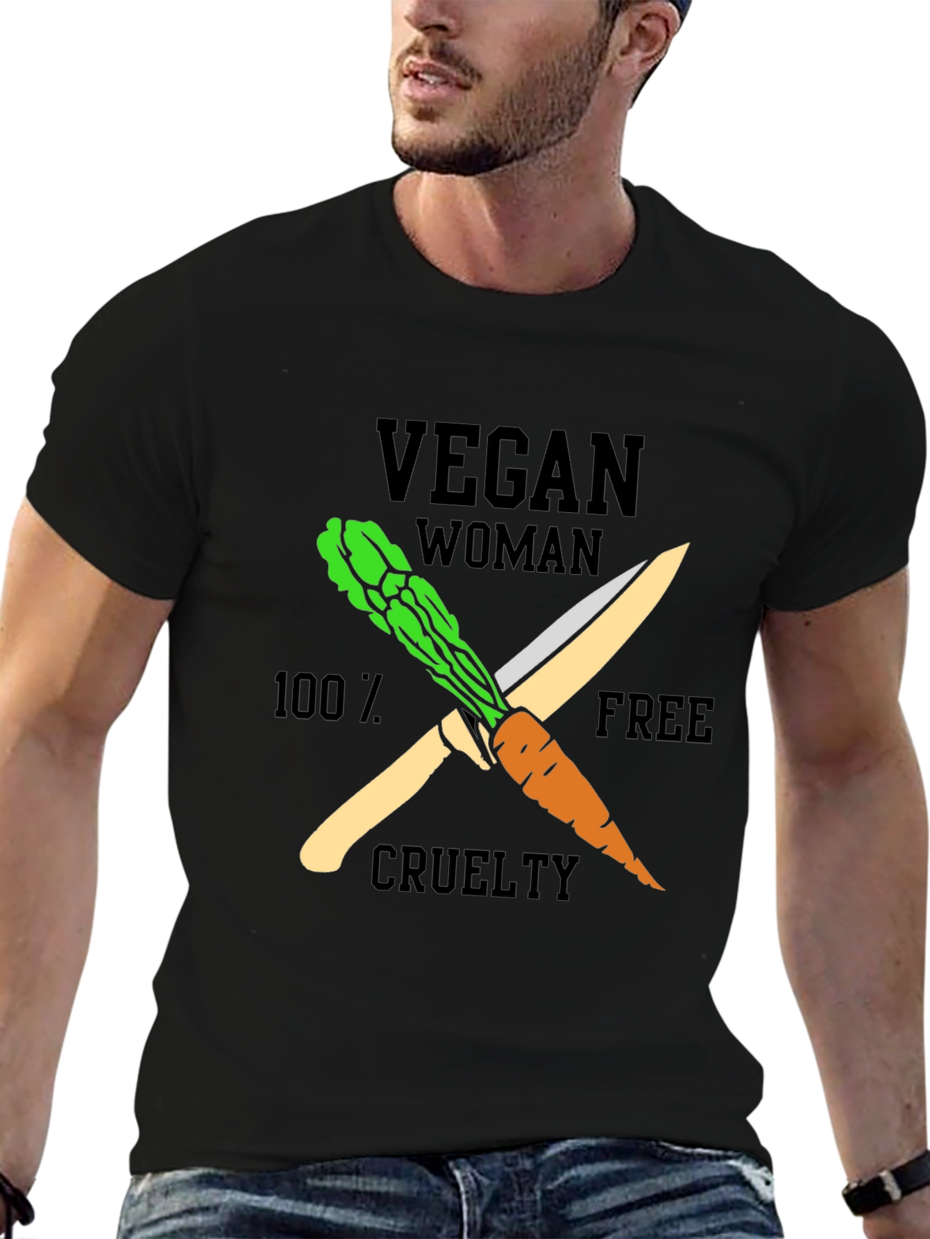 Vegan Woman Cruelty-Free T-Shirt