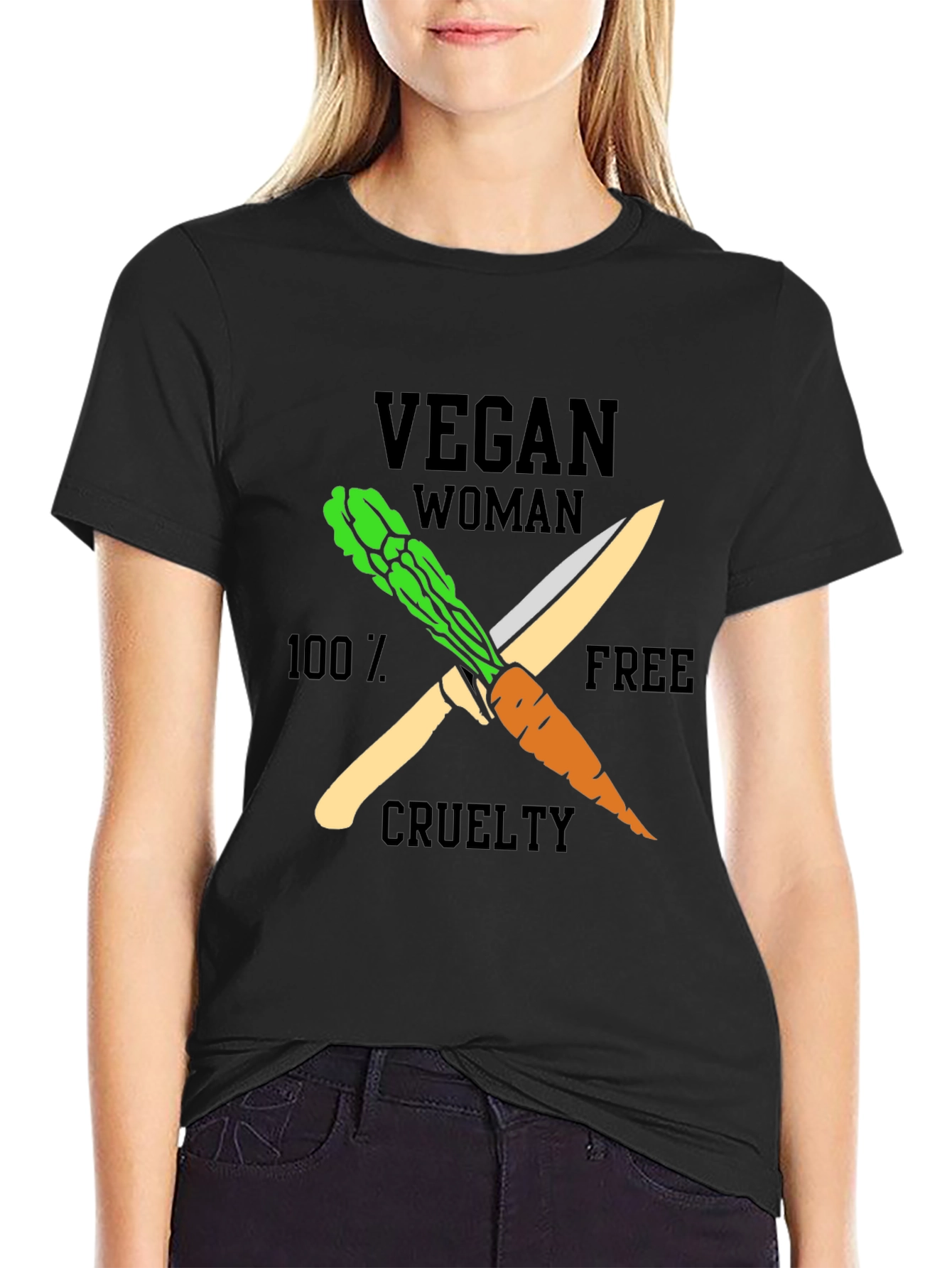 Vegan Woman Cruelty-Free T-Shirt