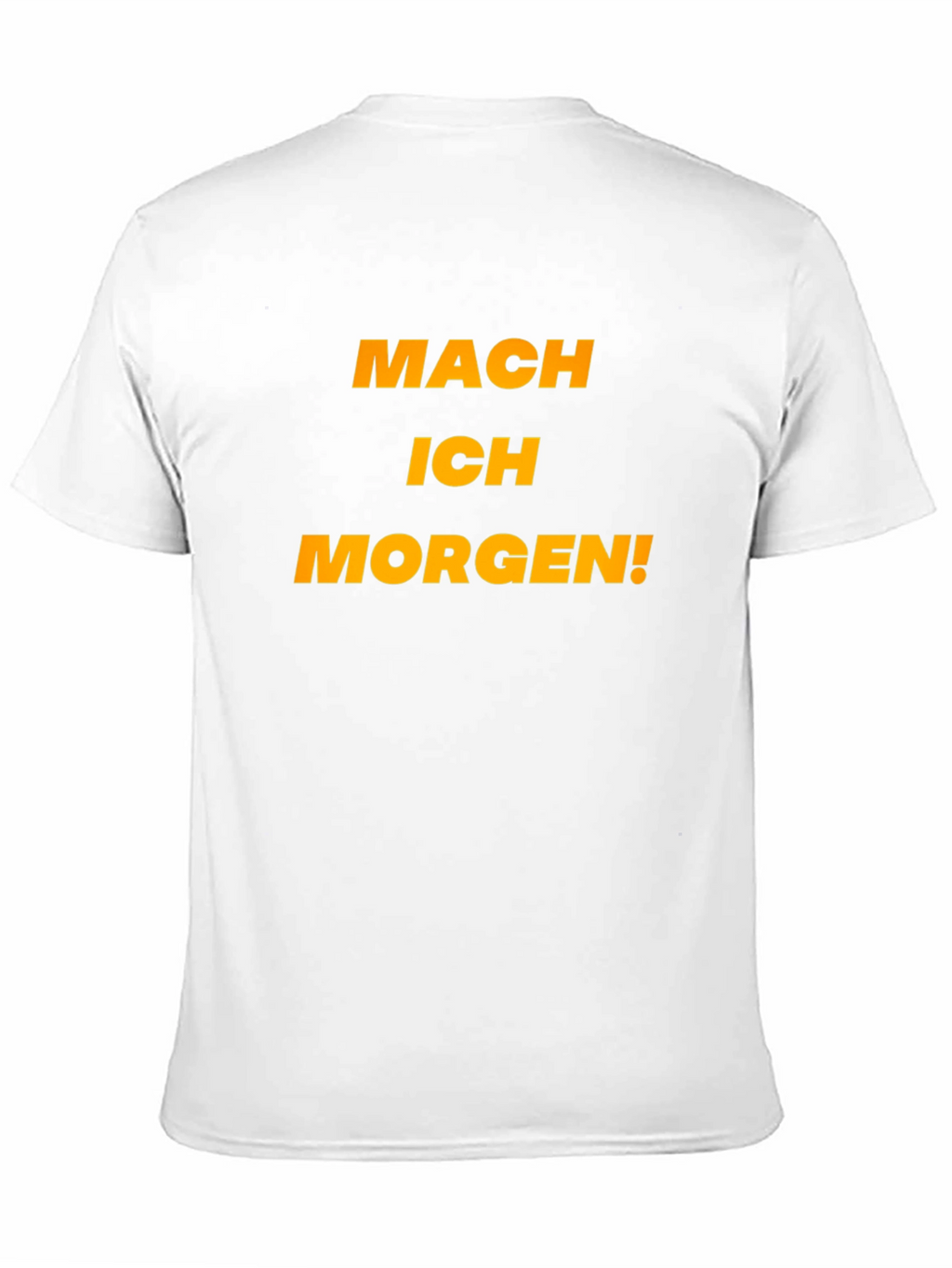 Mach Ich Morgen! Black Graphic Tee