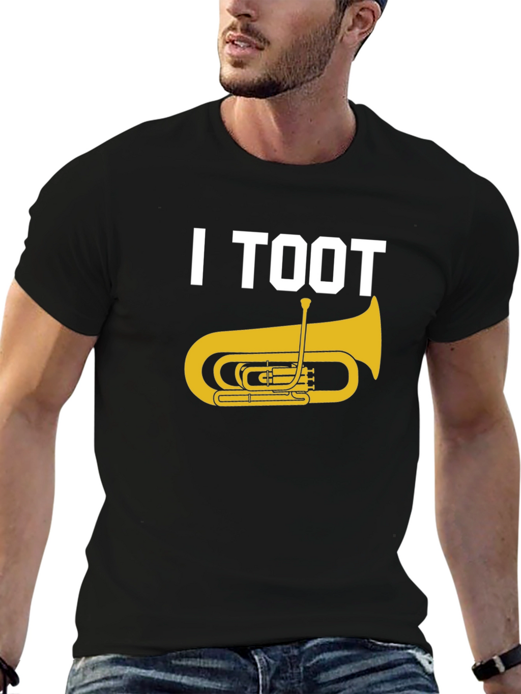 I Toot Tuba Funny Musician T-Shirt