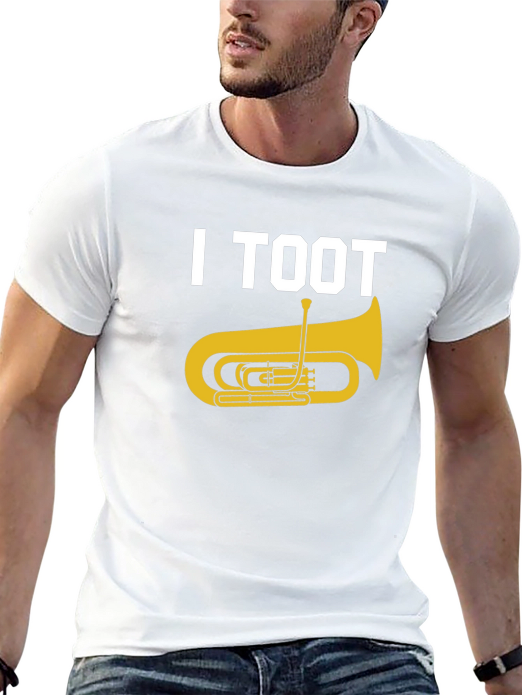 I Toot Tuba Funny Musician T-Shirt