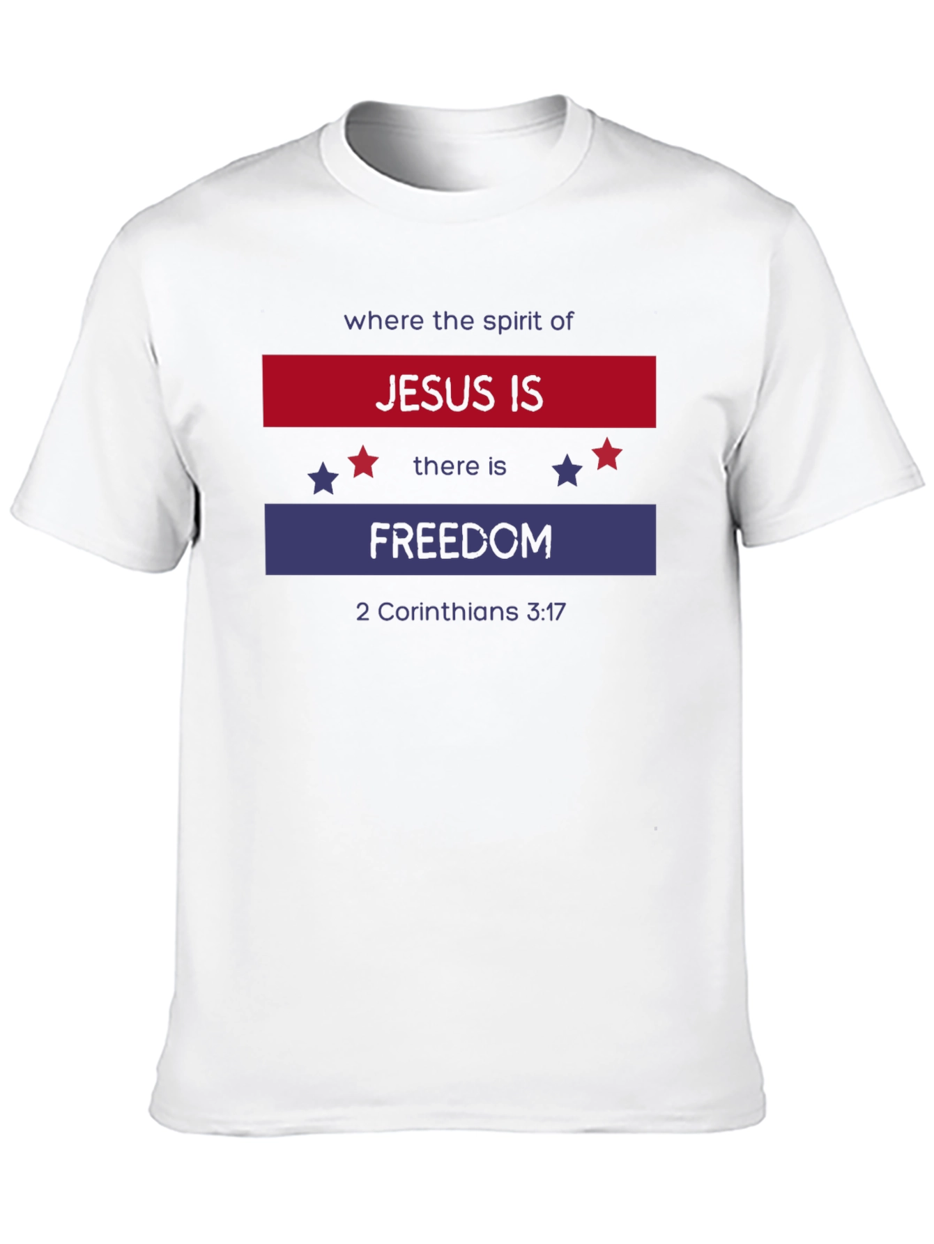 Jesus Is Freedom Patriotic T-Shirt
