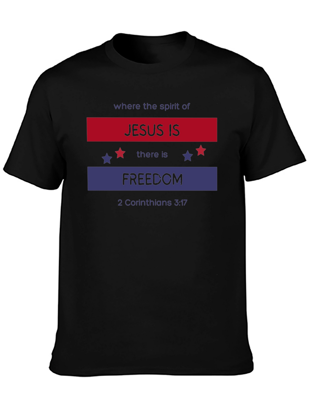 Jesus Is Freedom Patriotic T-Shirt