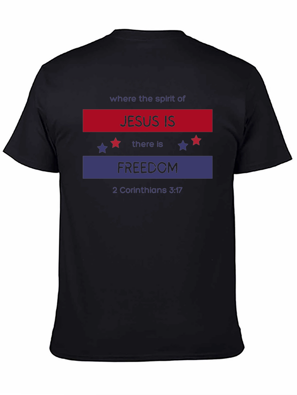 Jesus Is Freedom Patriotic T-Shirt