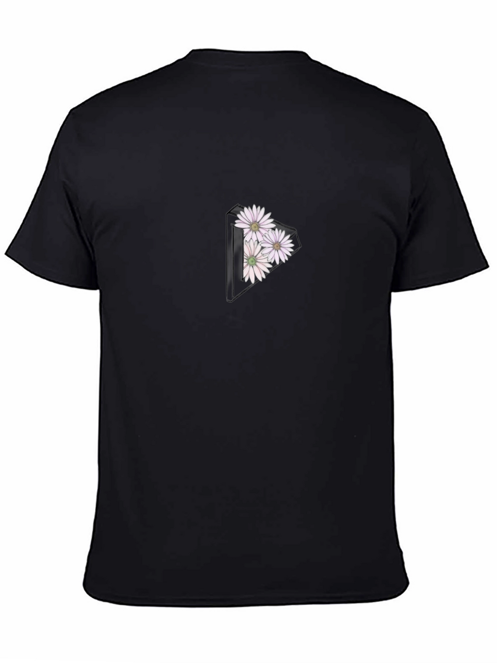 Floral Diamond Pocket Graphic Tee