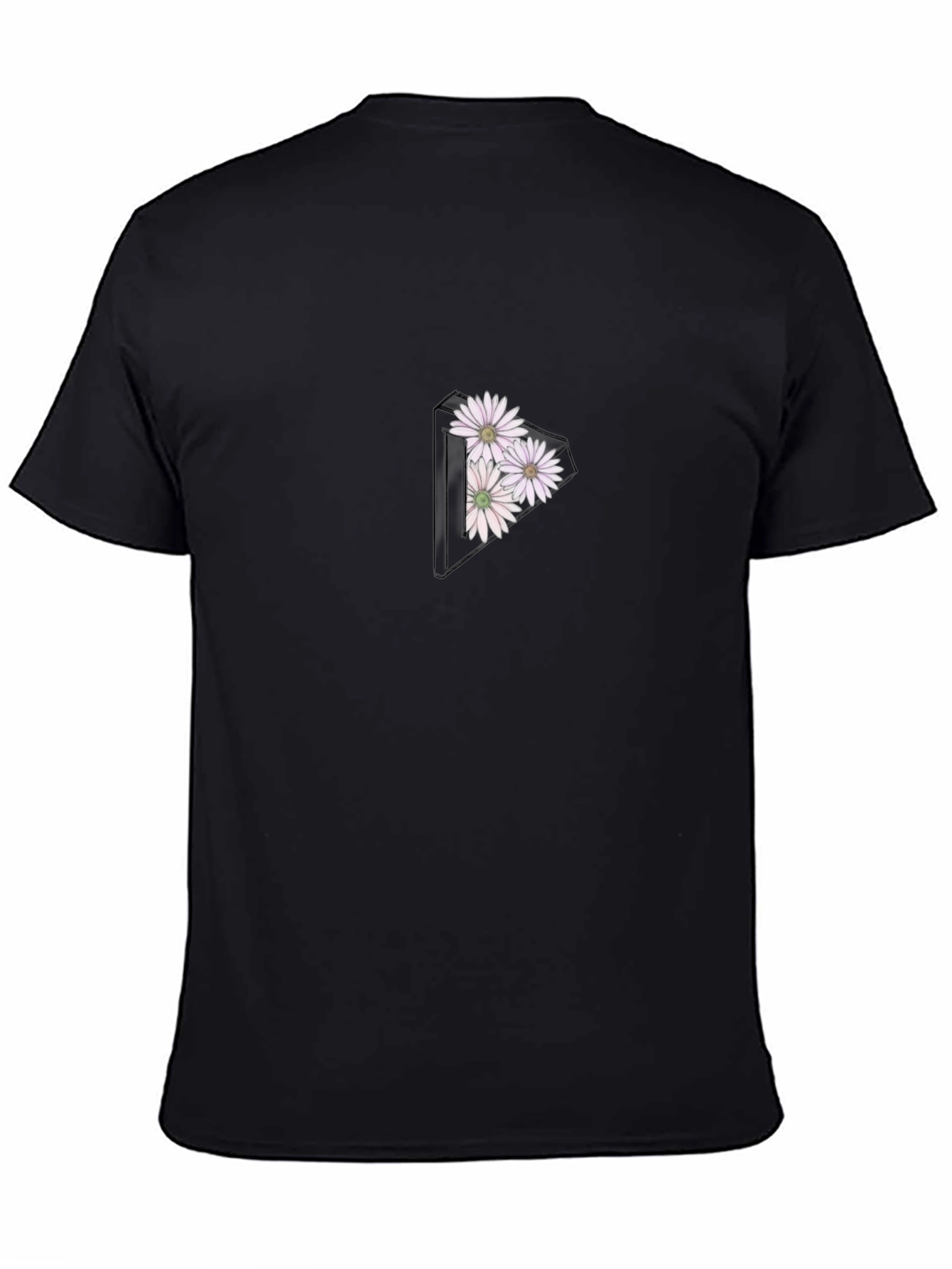 Floral Diamond Pocket Graphic Tee