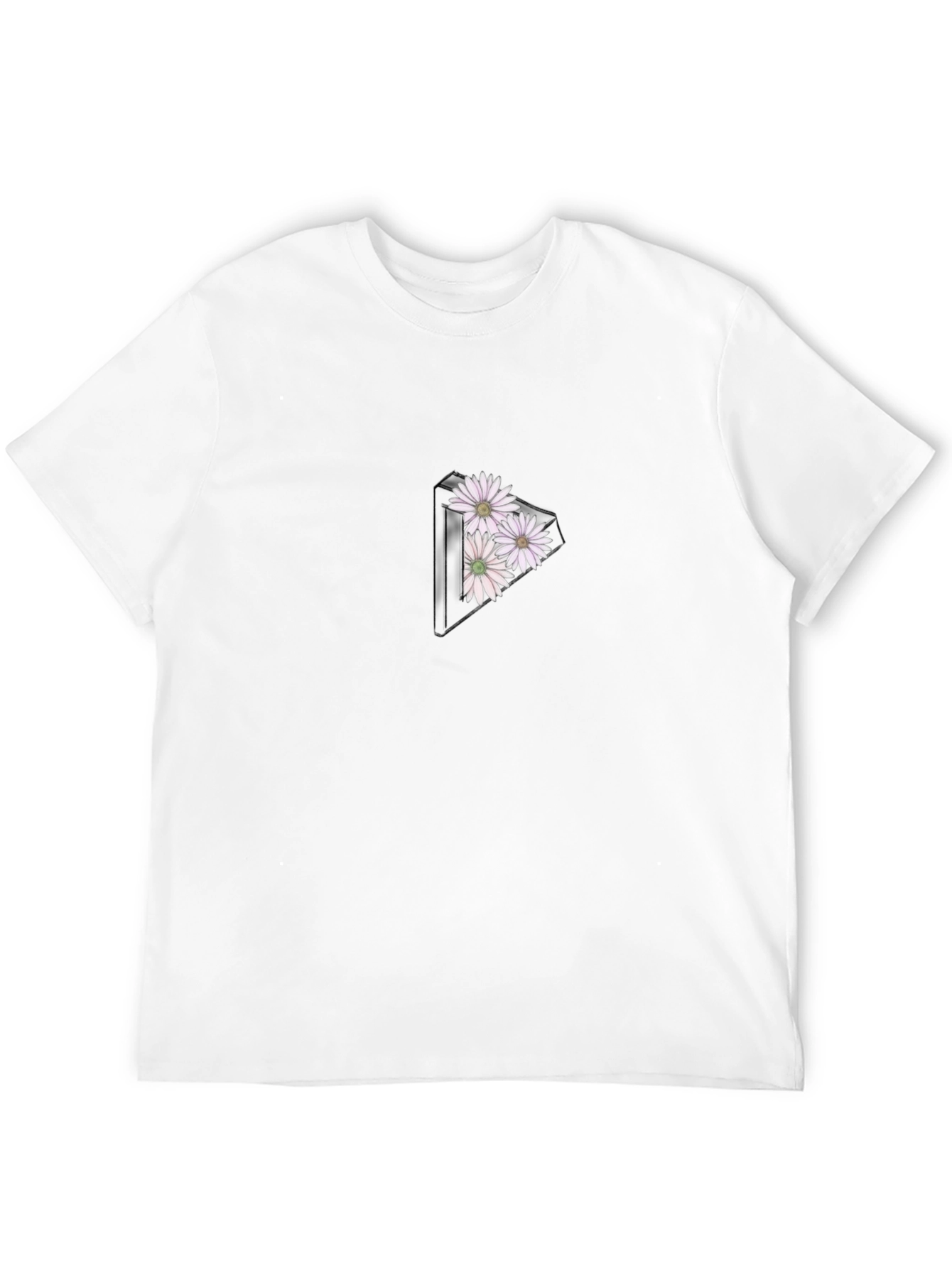 Floral Diamond Pocket Graphic Tee
