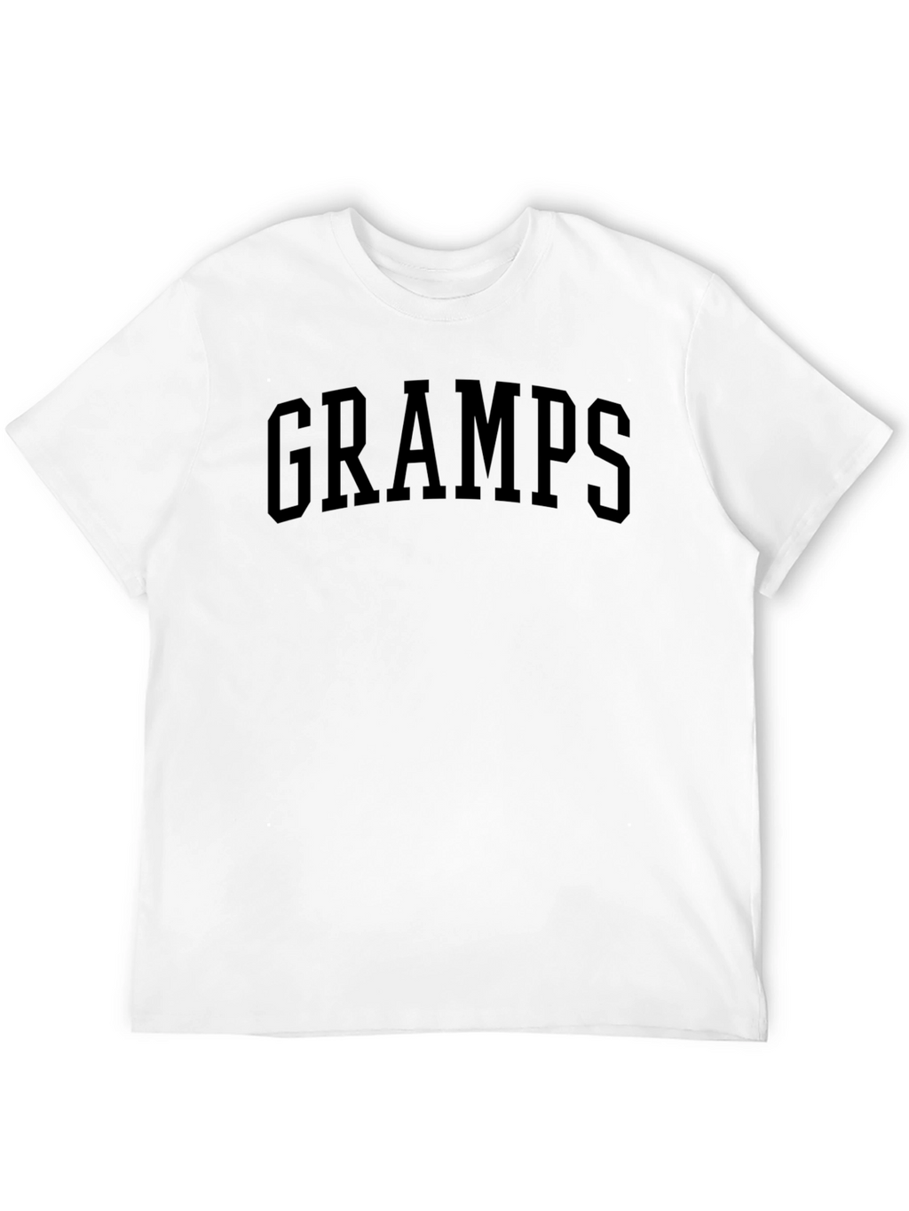 Gramps Black Crewneck T-Shirt - Classic & Comfy
