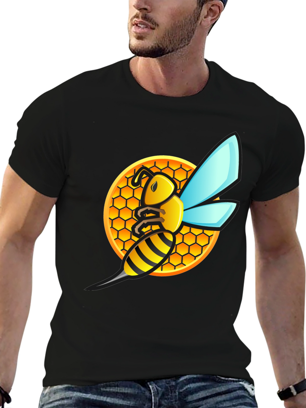 Black Bee Graphic Tee