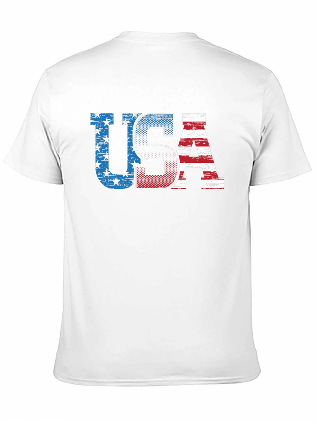 USA Flag Graphic T-Shirt - Patriotic American Pride