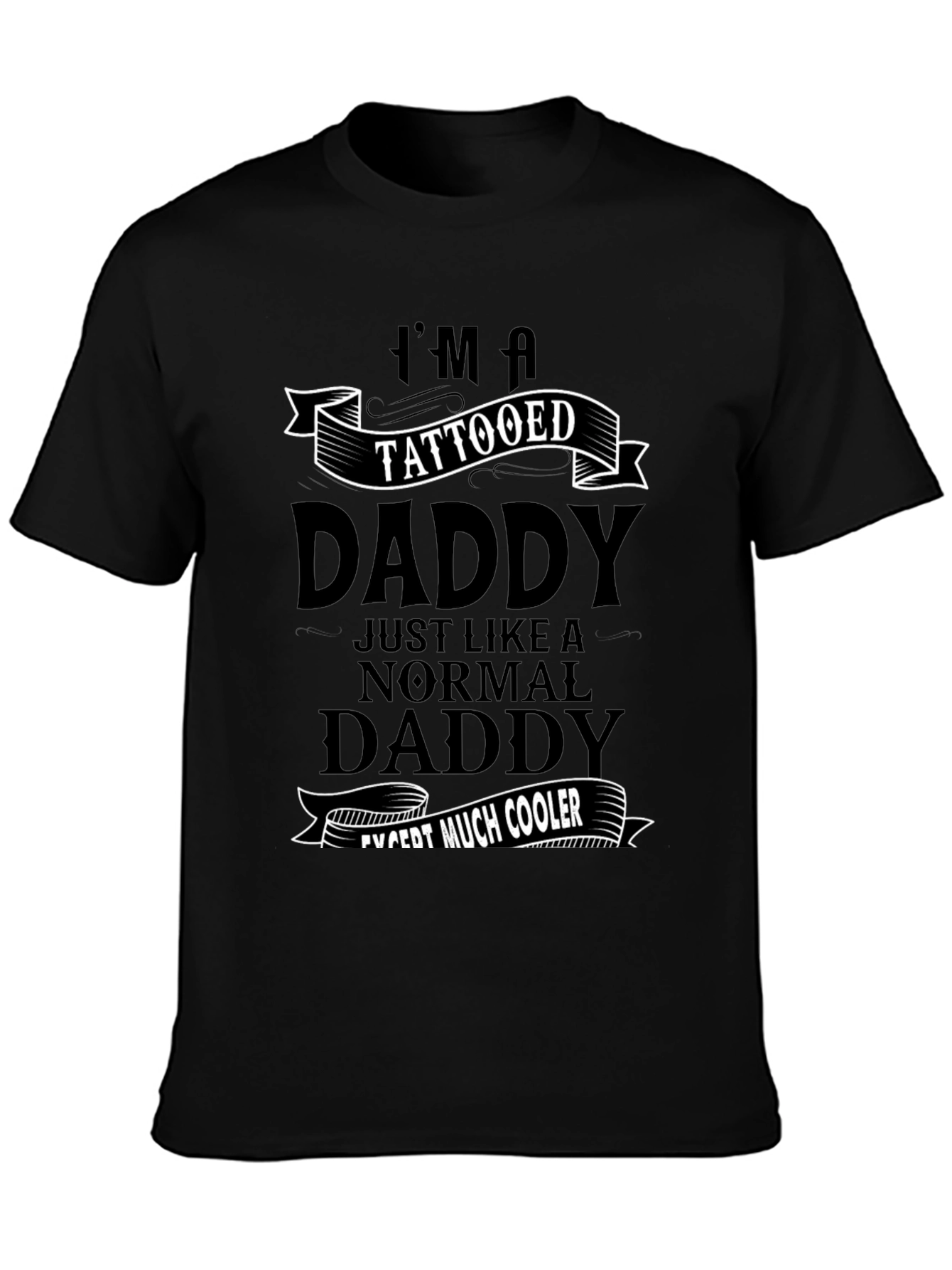 Tattooed Daddy T-Shirt - Cool Dad Tee
