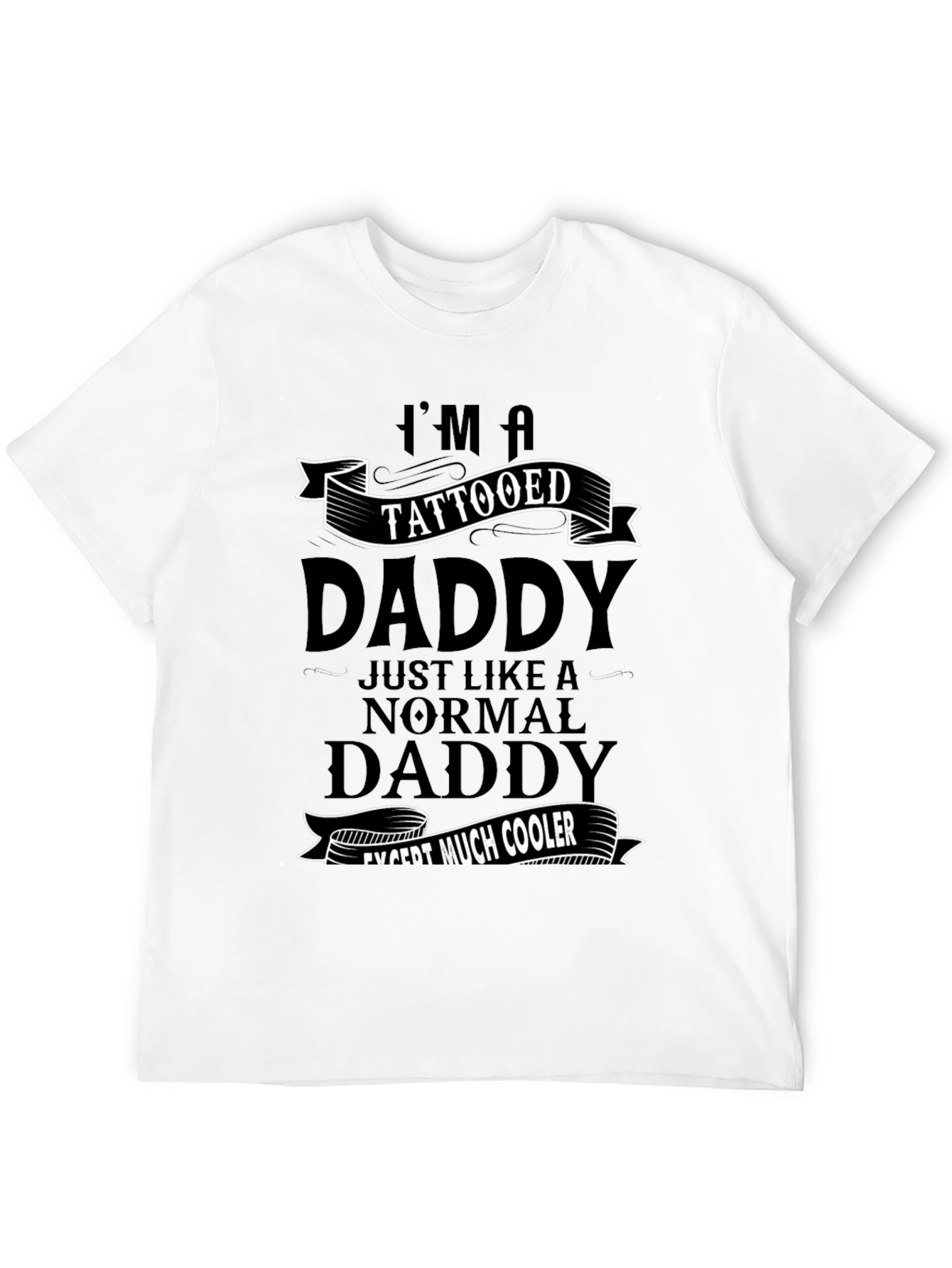 Tattooed Daddy T-Shirt - Cool Dad Tee