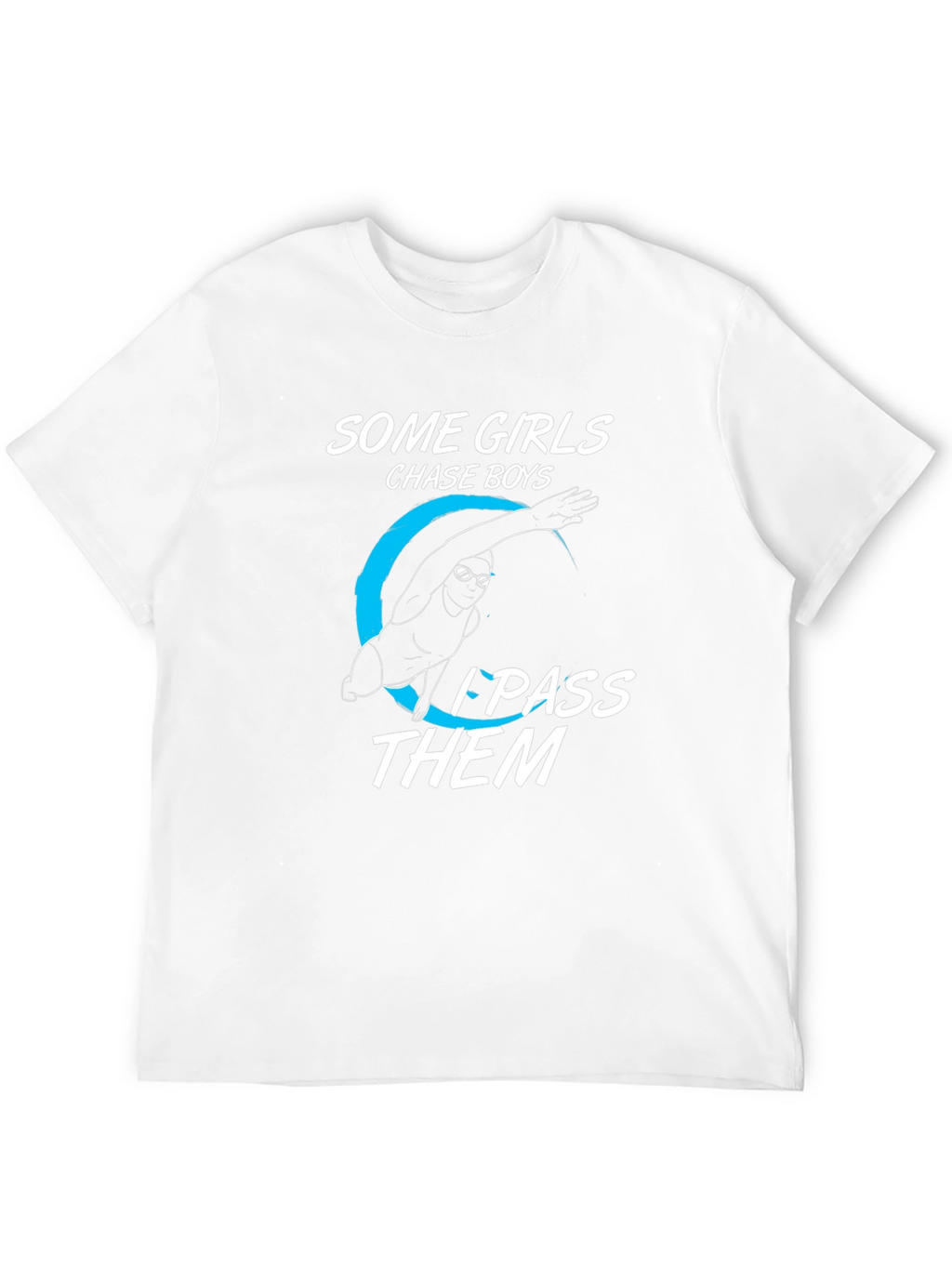 Funny Swimmer Graphic T-Shirt