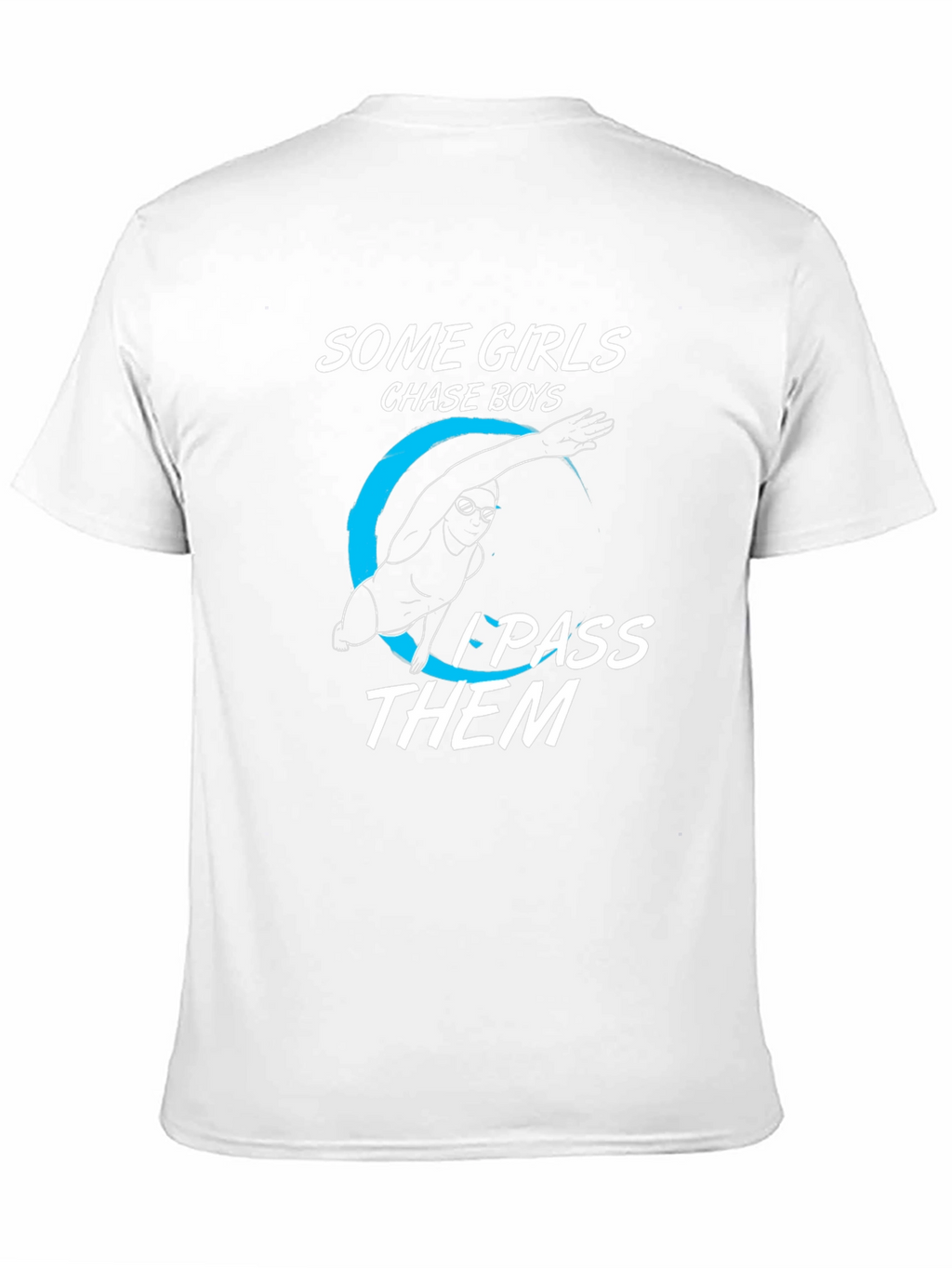 Funny Swimmer Graphic T-Shirt