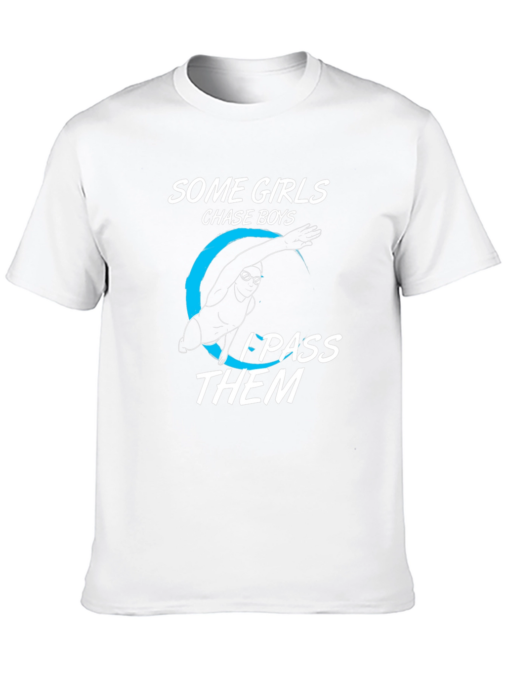 Funny Swimmer Graphic T-Shirt