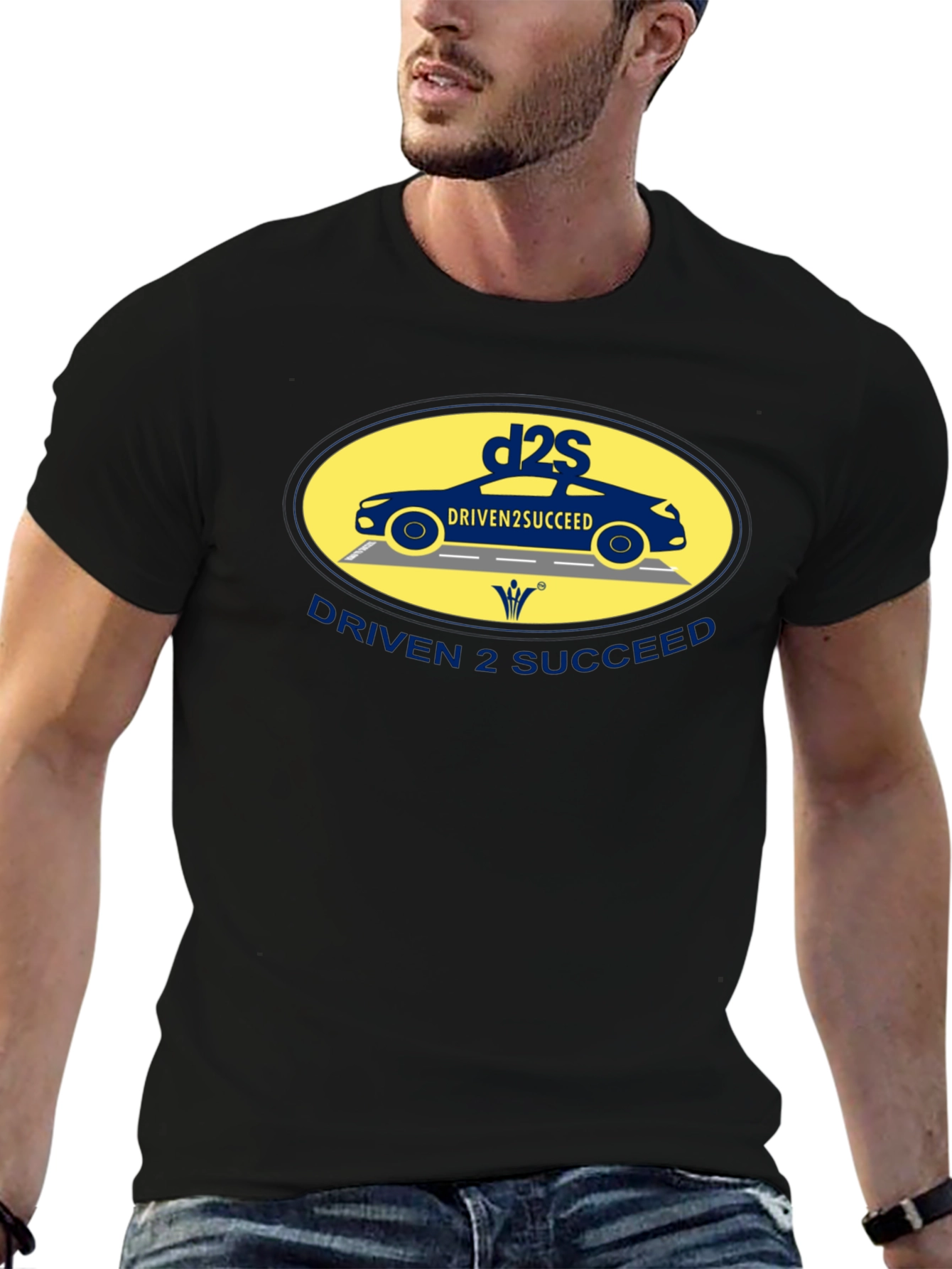 Driven 2 Succeed T-Shirt - Stylish Car Graphic Tee