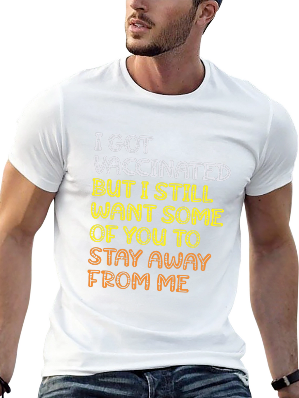 Vaccinated Novelty Graphic Tee