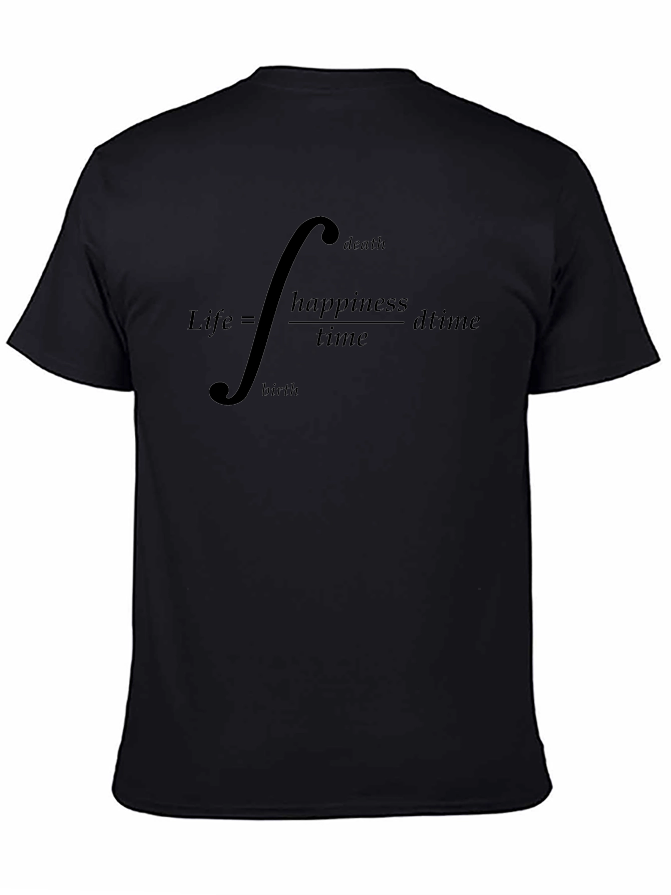 Life Formula T-Shirt - Philosophical Equation Tee