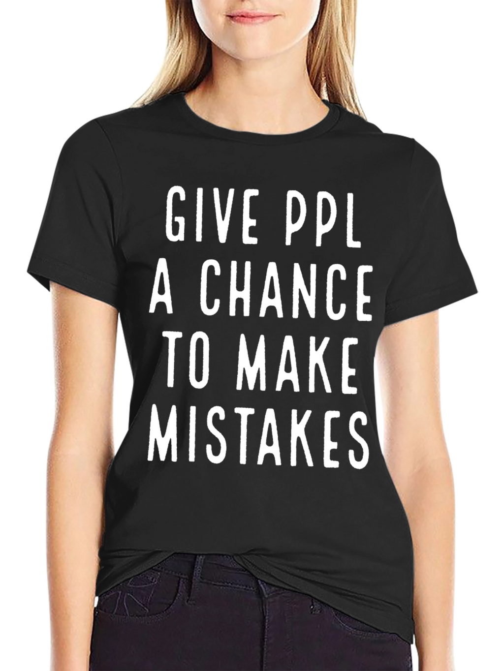 Give PPL A Chance Tee - Graphic T-Shirt