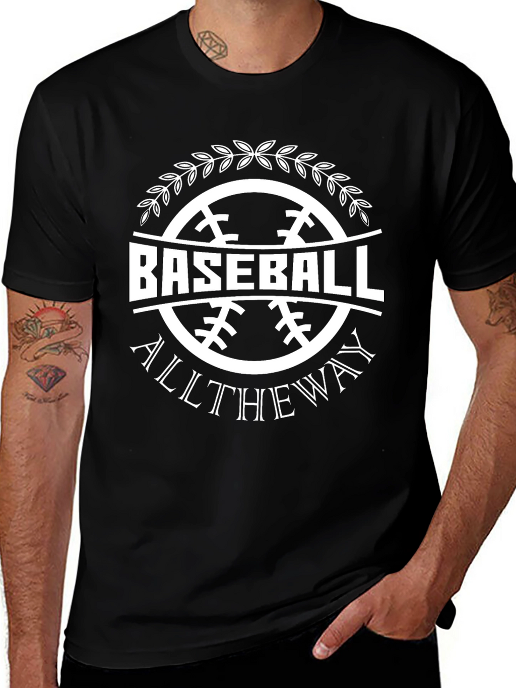 Baseball All The Way T-Shirt