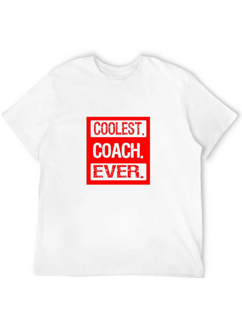 Coolest Coach Ever Graphic T-Shirt - Black