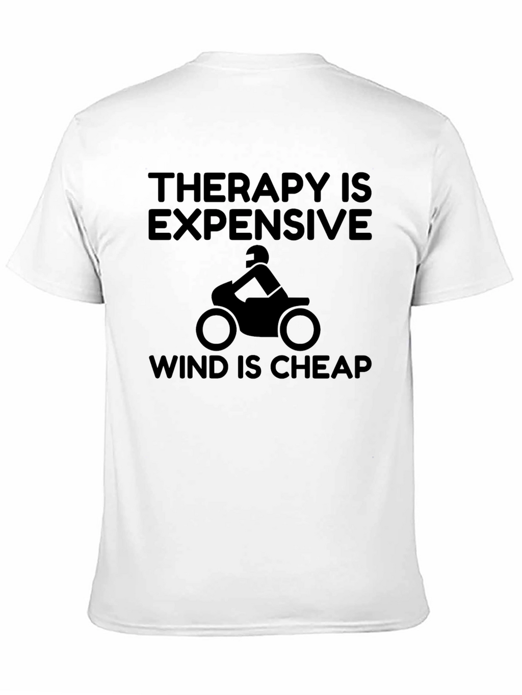 Therapy is Expensive Wind is Cheap Black T-Shirt