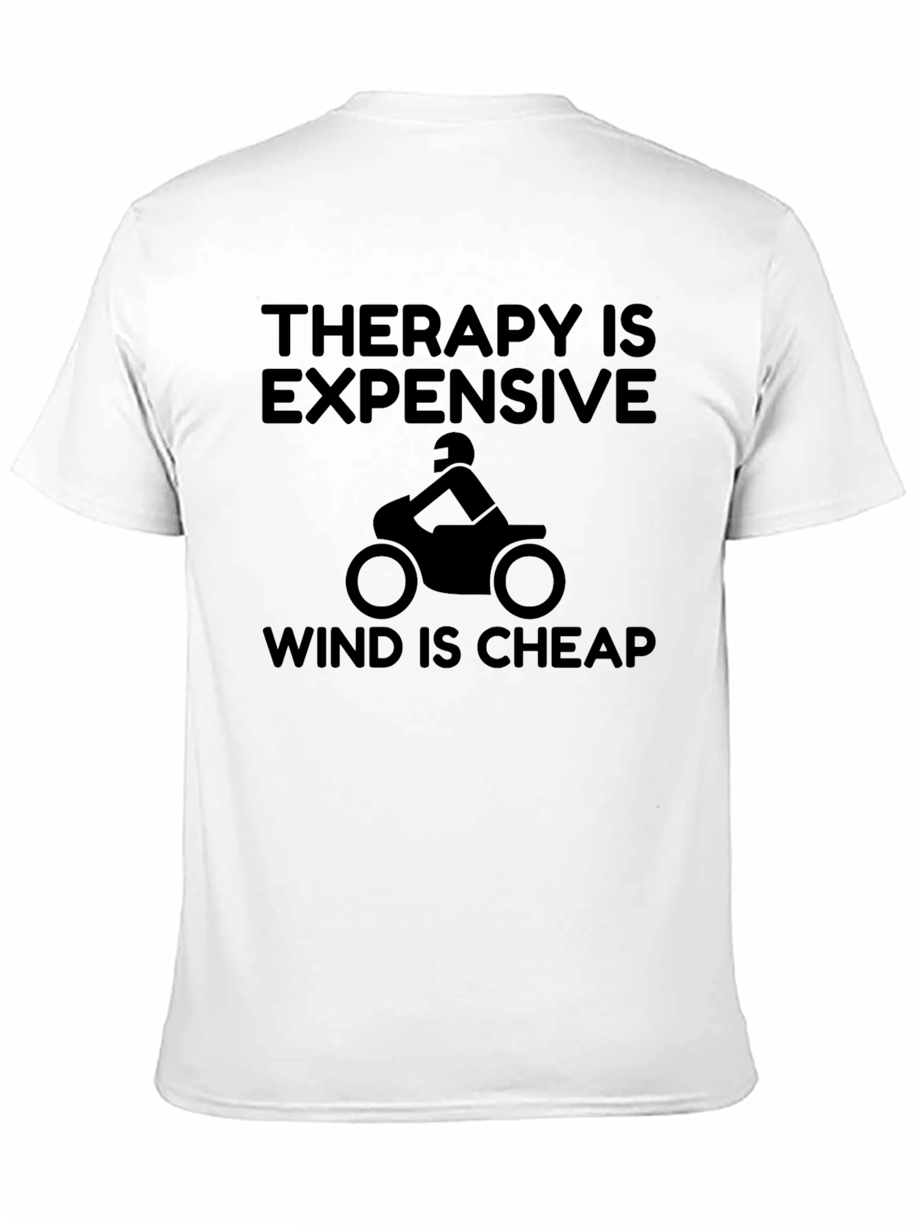 Therapy is Expensive Wind is Cheap Black T-Shirt