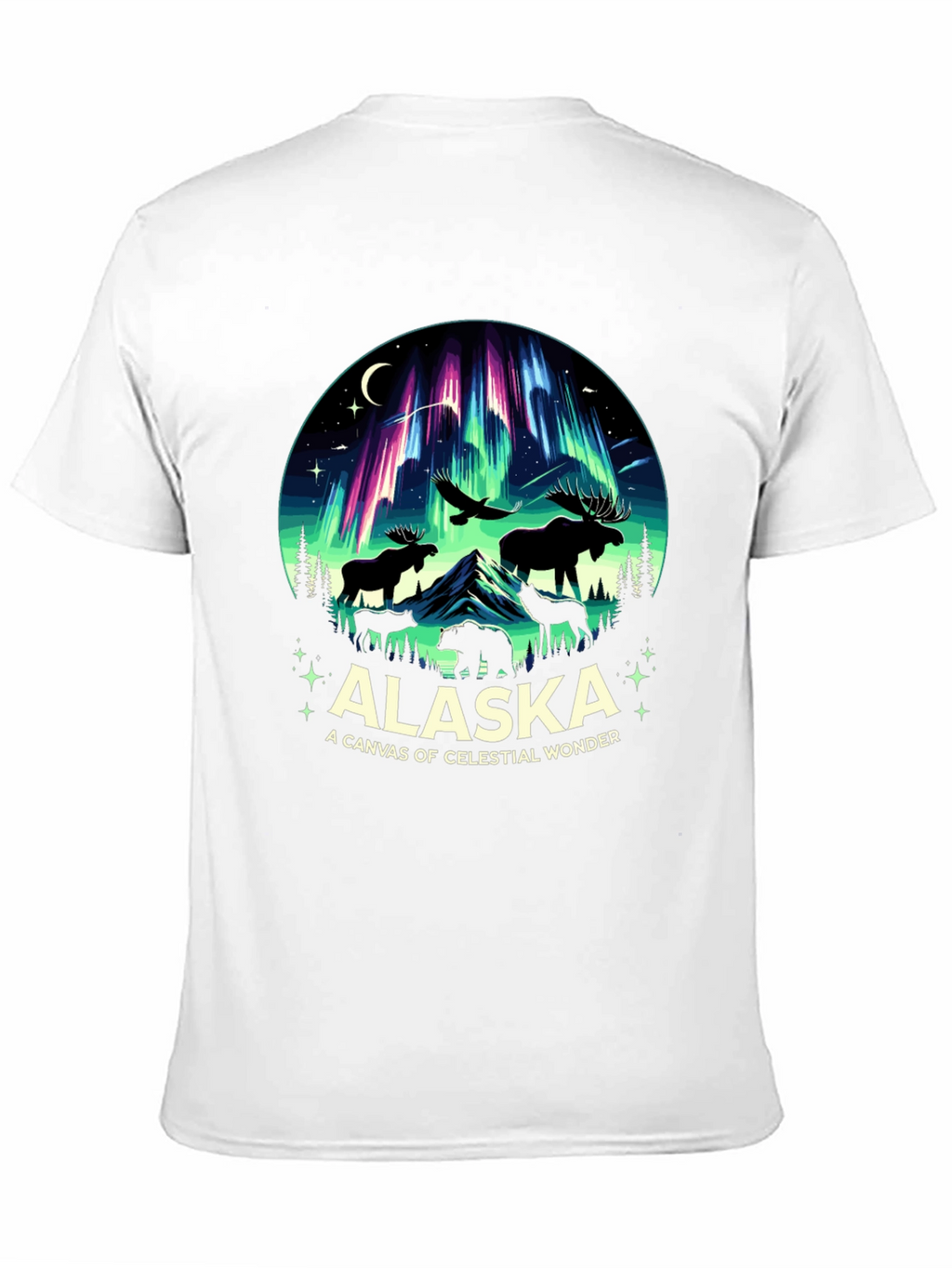 Alaska Celestial Wonder Graphic Tee